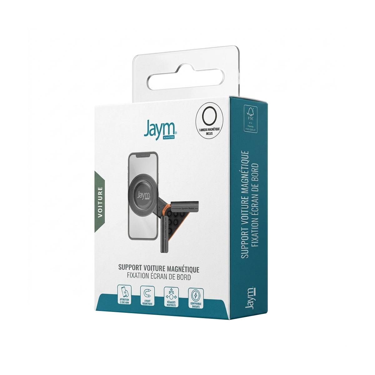 Support Voiture Magnétique pour Smartphone sur Écran de Bord-4