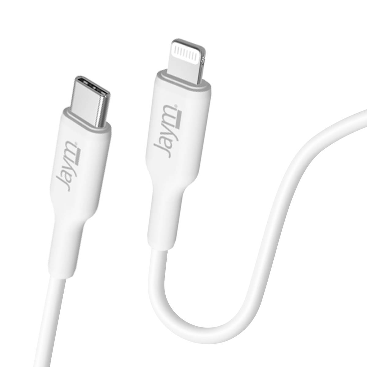 Chargeur Secteur USB-C 30W PD / PPS avec Câble USB-C vers Lightning MFi 2m-2