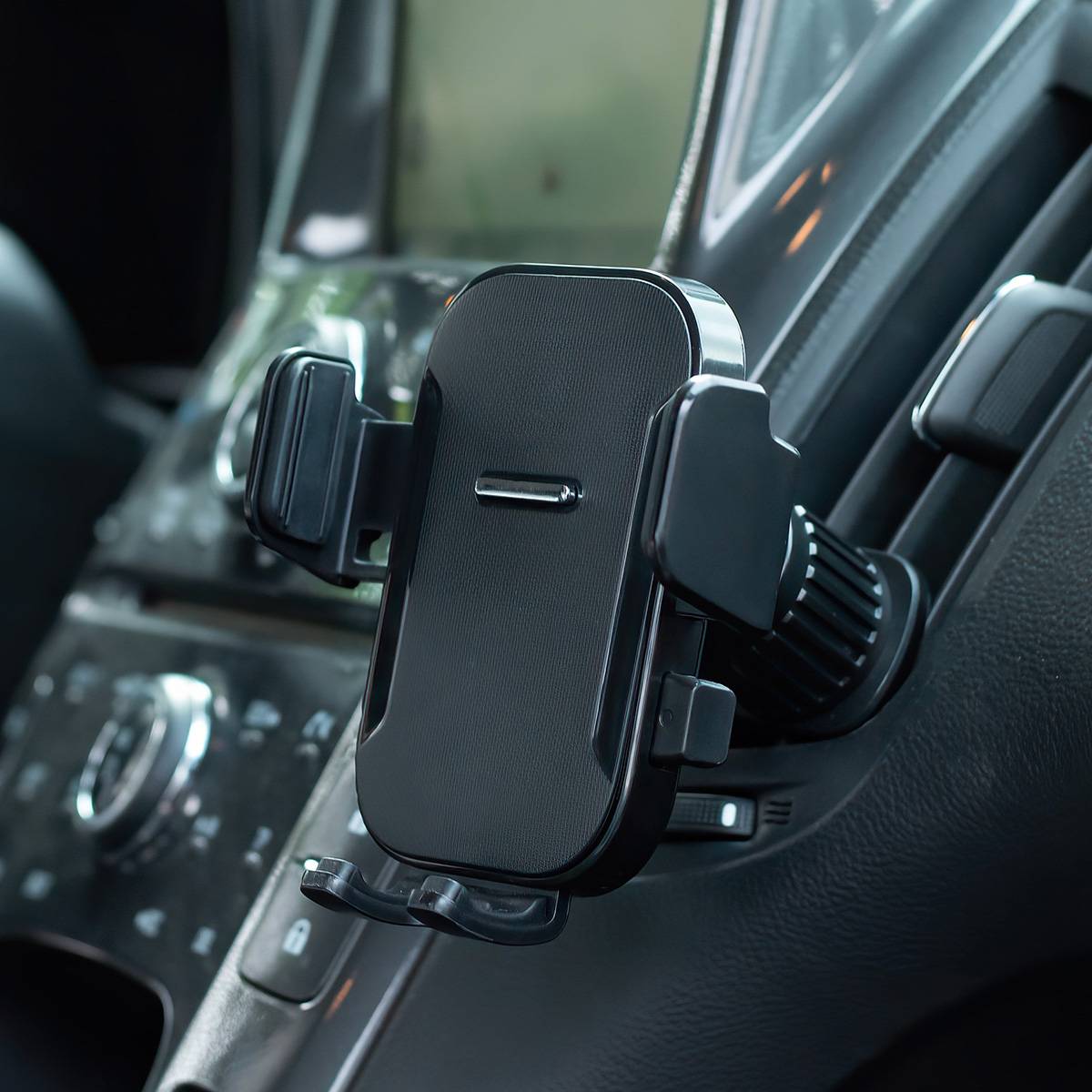 Support Voiture pour Smartphone avec Bras Télescopique et Fixation Grille-3