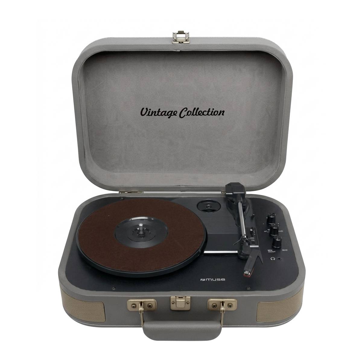 Tourne-Disques 33 / 45 / 78 Tours Collection Vintage Stéréo Bluetooth-2