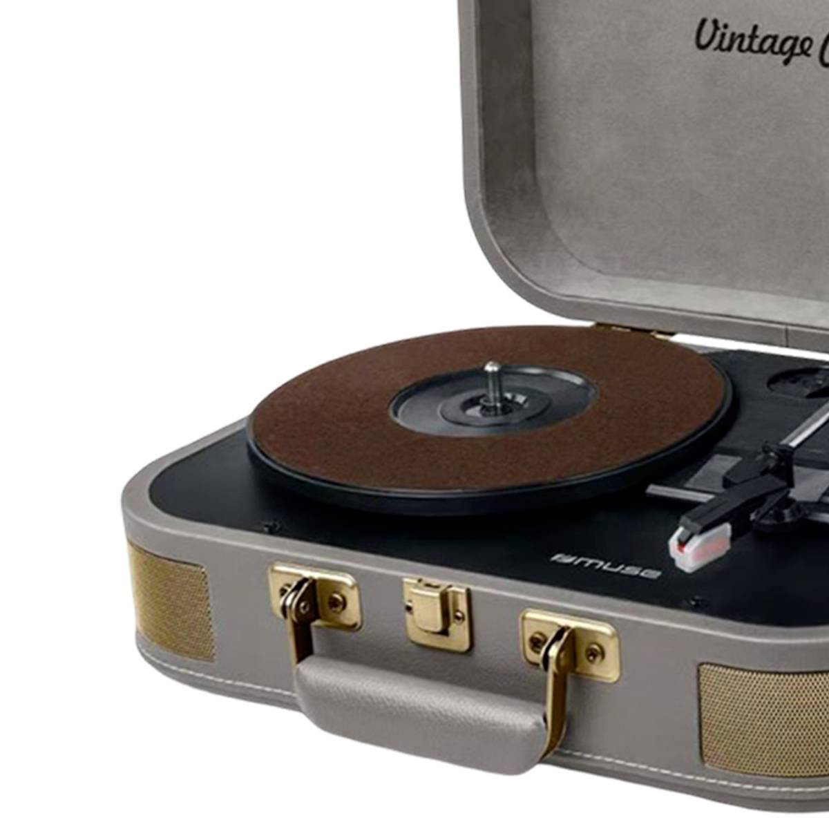 Tourne-Disques 33 / 45 / 78 Tours Collection Vintage Stéréo Bluetooth-3