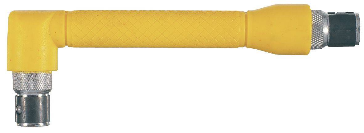 Tivoly – Poignée coudée hexagonale 6,35 mm pour embouts de vissage-0