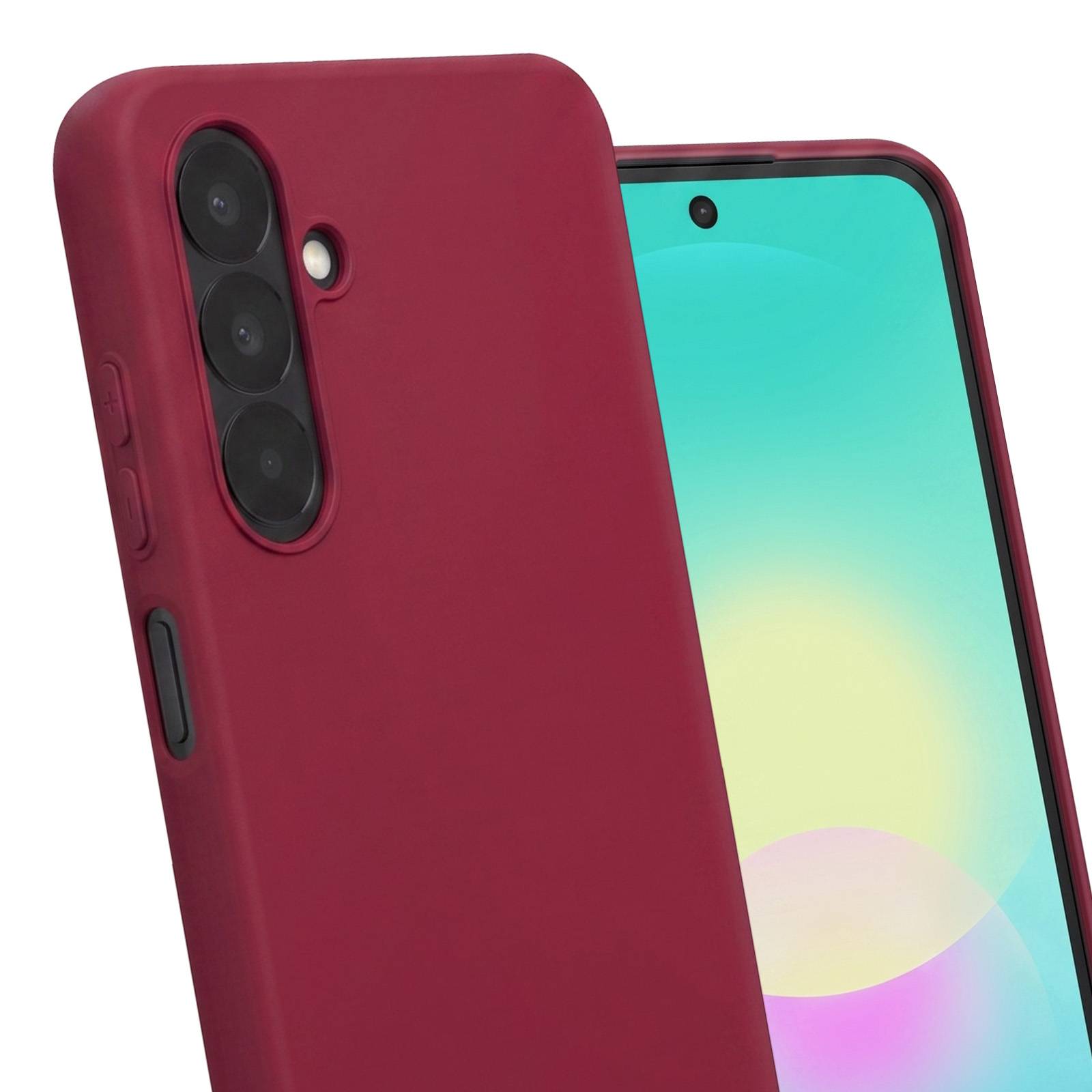 Coque pour Samsung Galaxy A27 en Silicone avec Cordon Tour de Cou-2