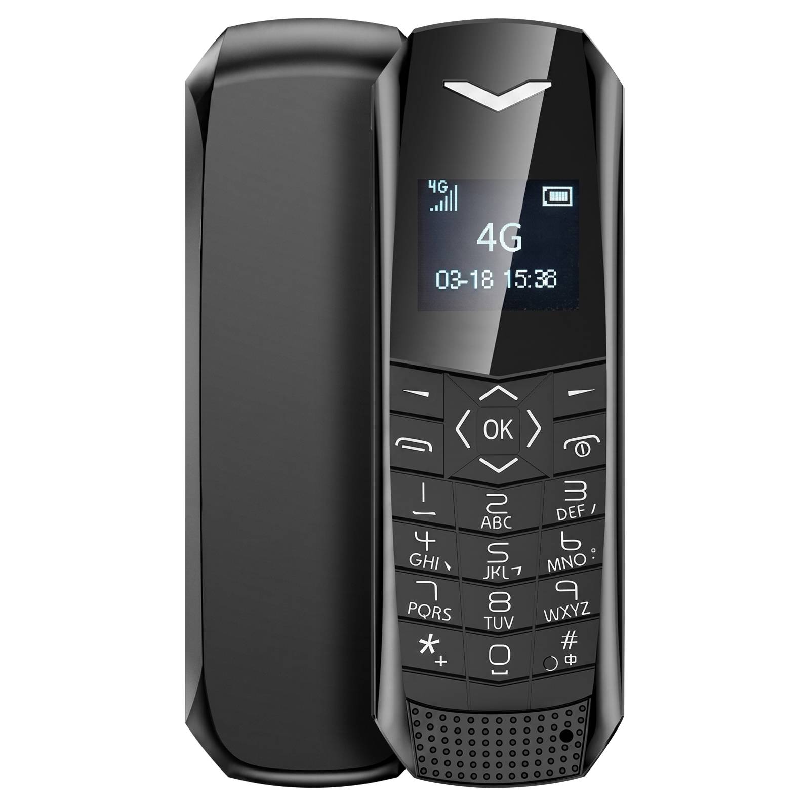 Mini Téléphone Portable 4G avec Écran 1.77" et Touche SOS-0