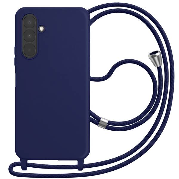 Coque pour Samsung Galaxy A27 en Silicone avec Cordon Tour de Cou