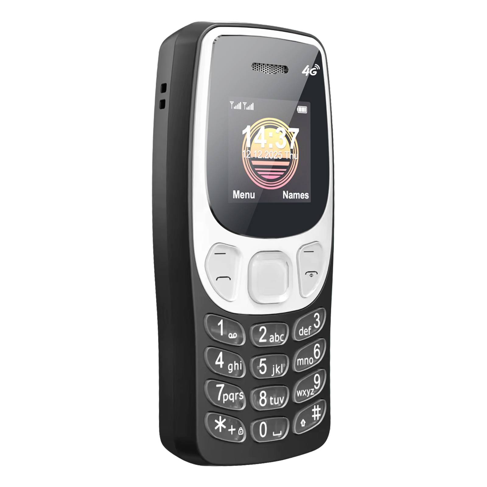Téléphone Portable de Secours 4G de Poche avec Double SIM et Bluetooth-1