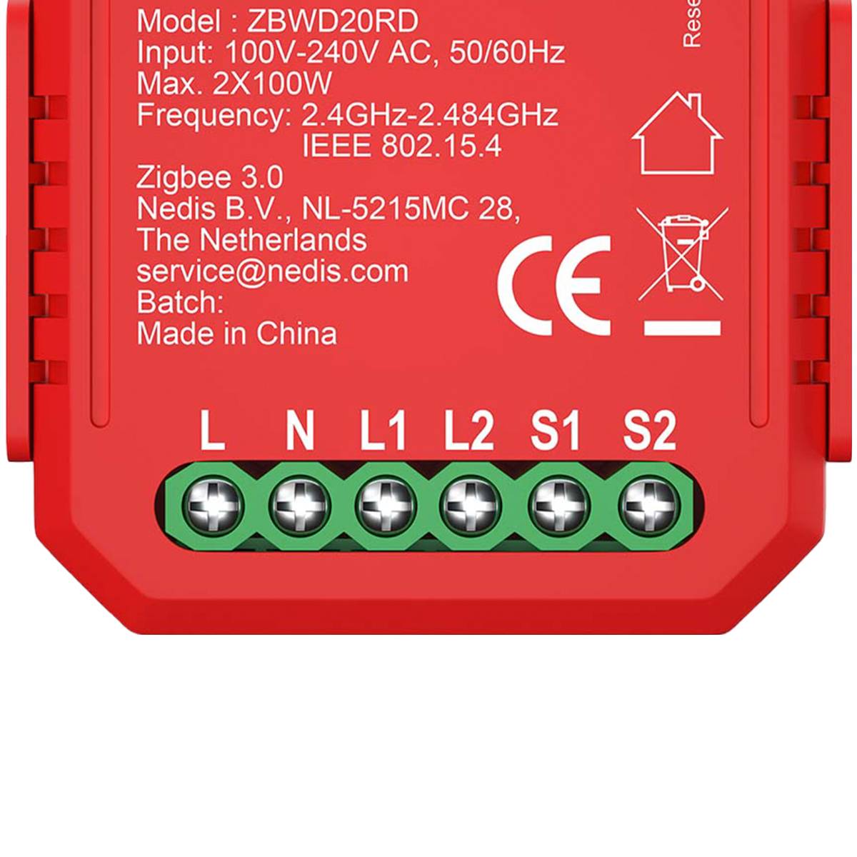 Interrupteur Connecté Zigbee 3.0 200W pour Double Variateur-2