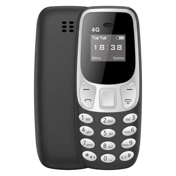 Mini Téléphone Portable 4G Extra-Léger avec Double SIM et Lanière