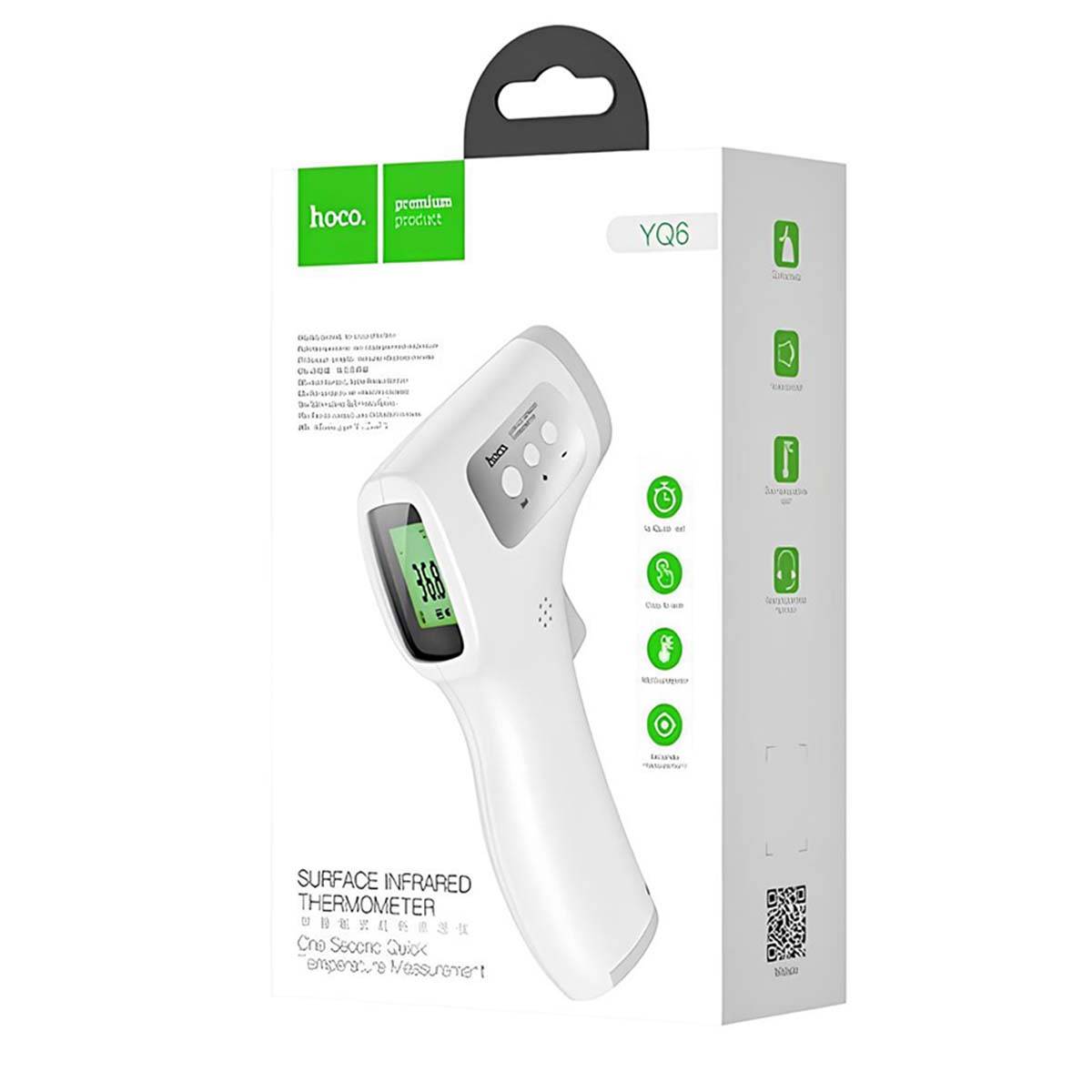 Thermomètre Frontal Infrarouge sans Contact avec Écran LCD Rétroéclairé-4