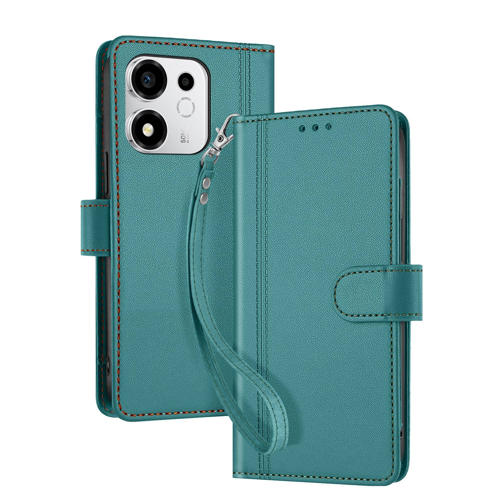 Étui Maxi-Portefeuille pour Honor 600 Smart avec Dragonne Amovible-0