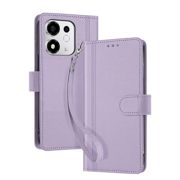 Étui Maxi-Portefeuille pour Honor 600 Smart avec Dragonne Amovible