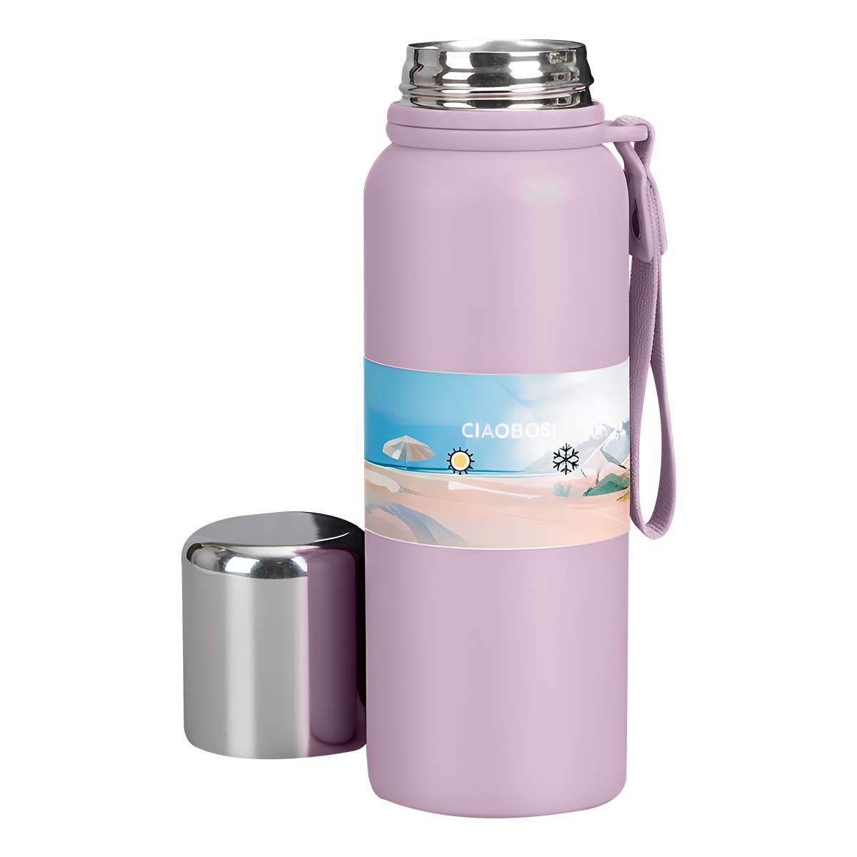 Bouteille Isotherme 350ml en Acier Inoxydable Étanche-1