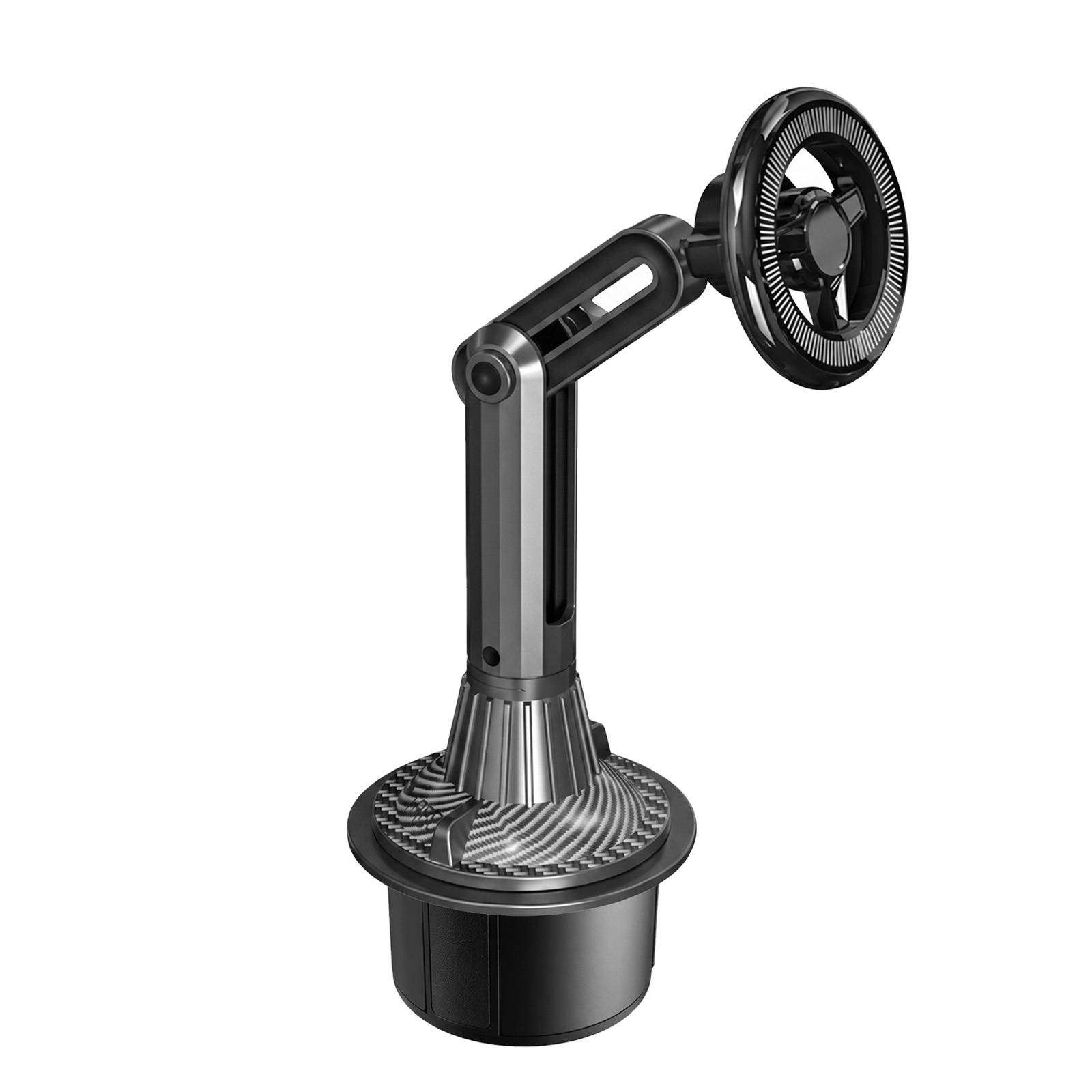 Support Voiture Magnétique pour Smartphone sur Porte-Gobelet Rotative 360°-4