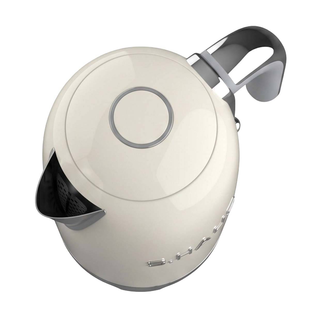 Bouilloire Électrique 1.7L 2200W Inoxydable avec Base Rotative Sans Fil 360°-1