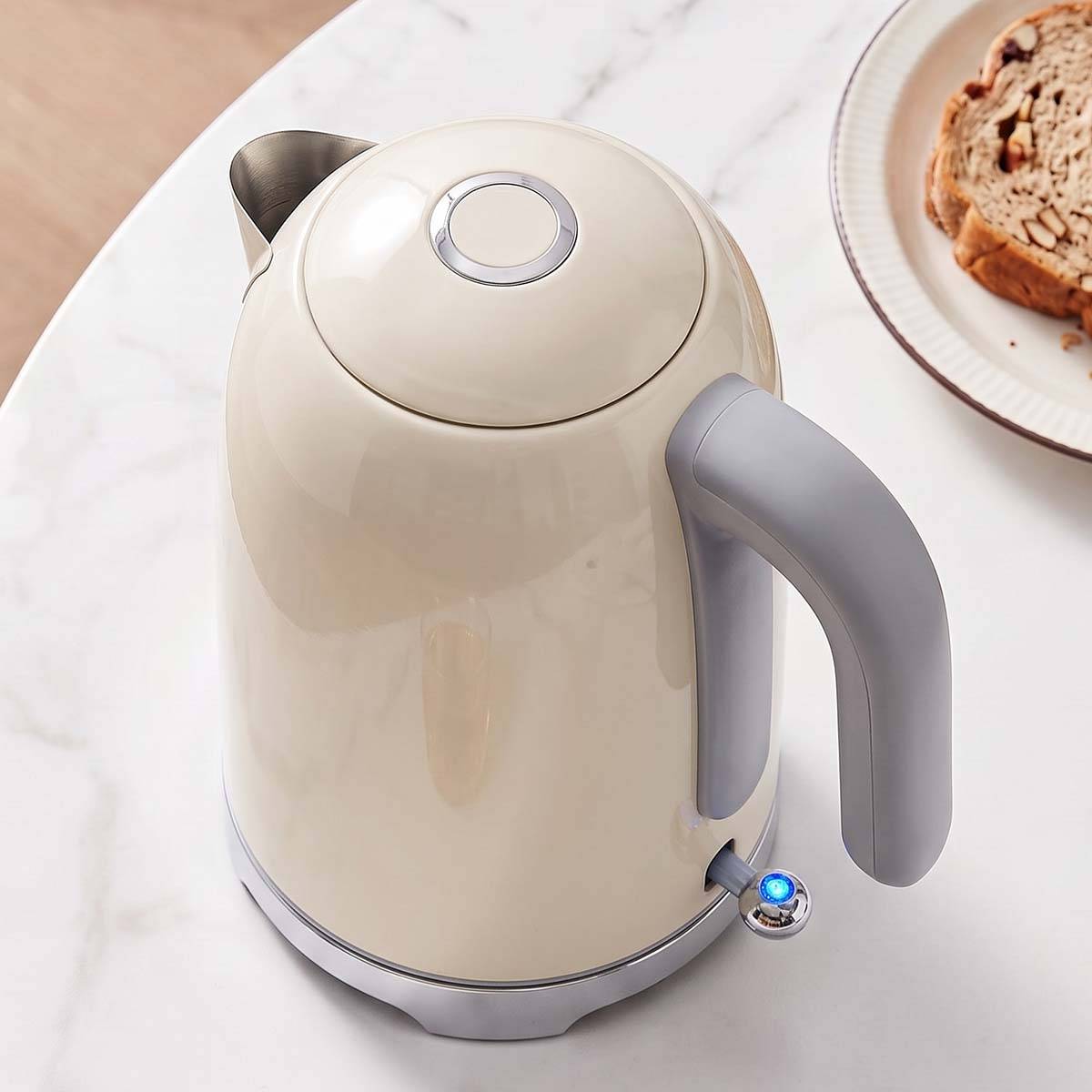 Bouilloire Électrique 1.7L 2200W Inoxydable avec Base Rotative Sans Fil 360°-2