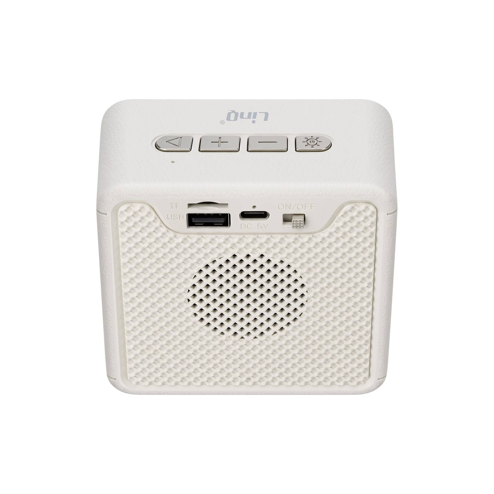 Mini Enceinte Bluetooth Nomade 5W / RGB / Radio FM / USB / Micro-SD / Cordon-1