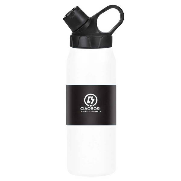 Gourde Isotherme de Sport 950 ml en Acier Inoxydable Design Moderne