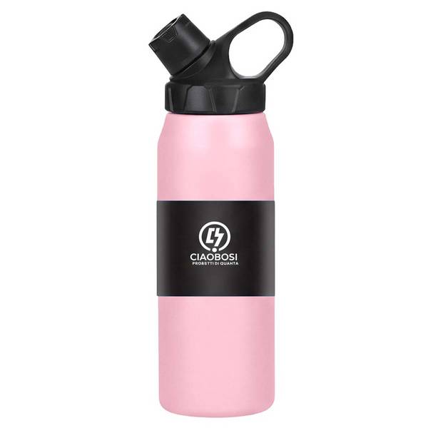 Gourde Isotherme de Sport 950 ml en Acier Inoxydable Design Moderne