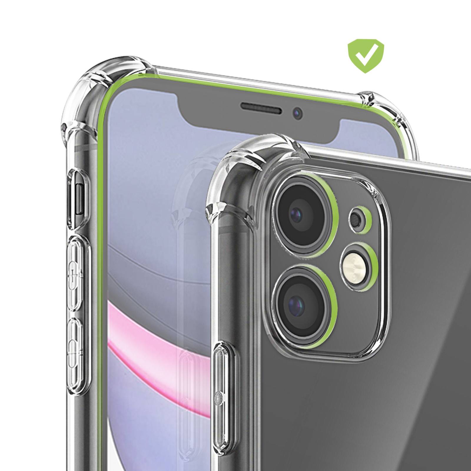 Coque pour iPhone 11 en Silicone avec Coins Renforcés Antichocs-3