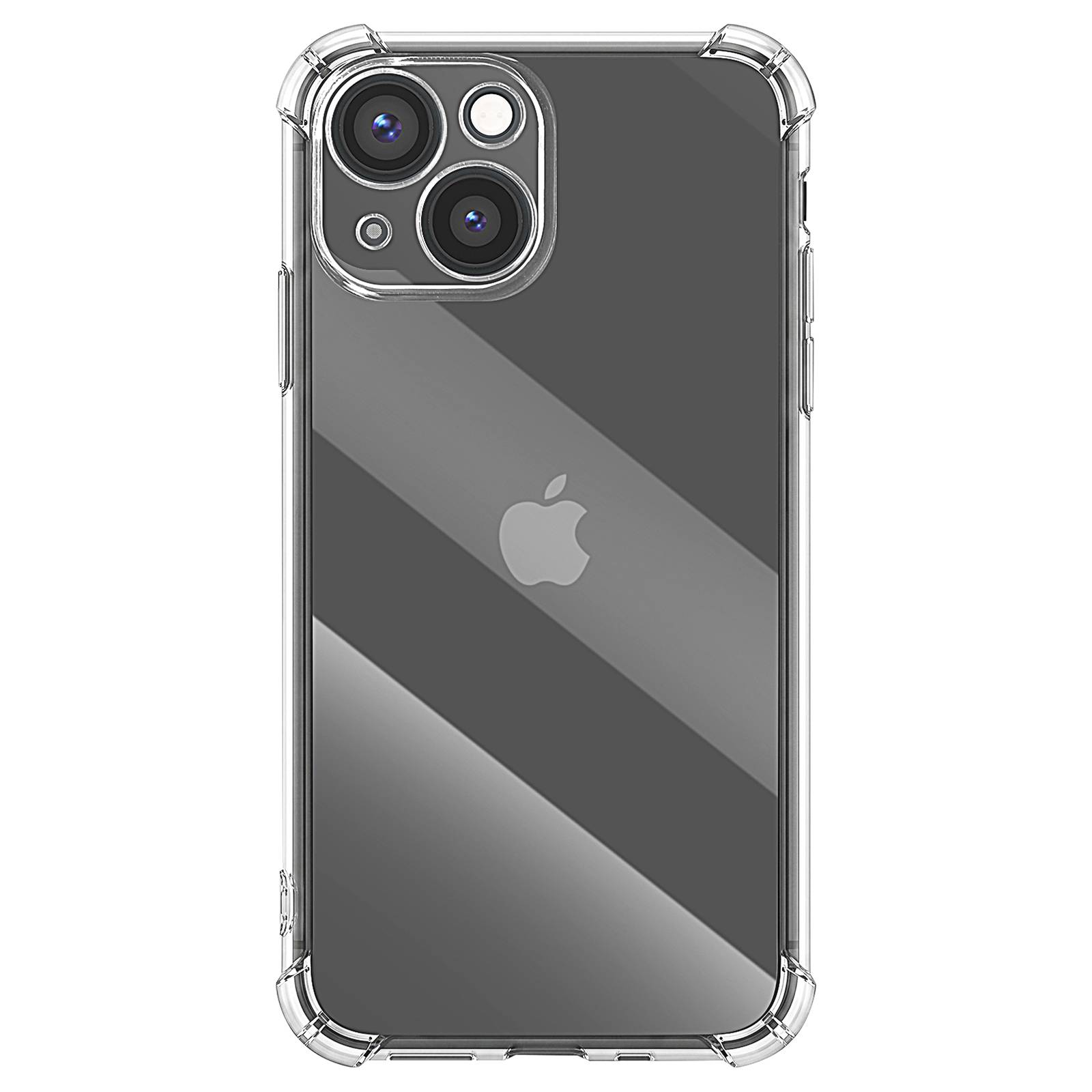 Coque pour iPhone 14 en Silicone Souple Antichoc avec Coins Renforcés-1
