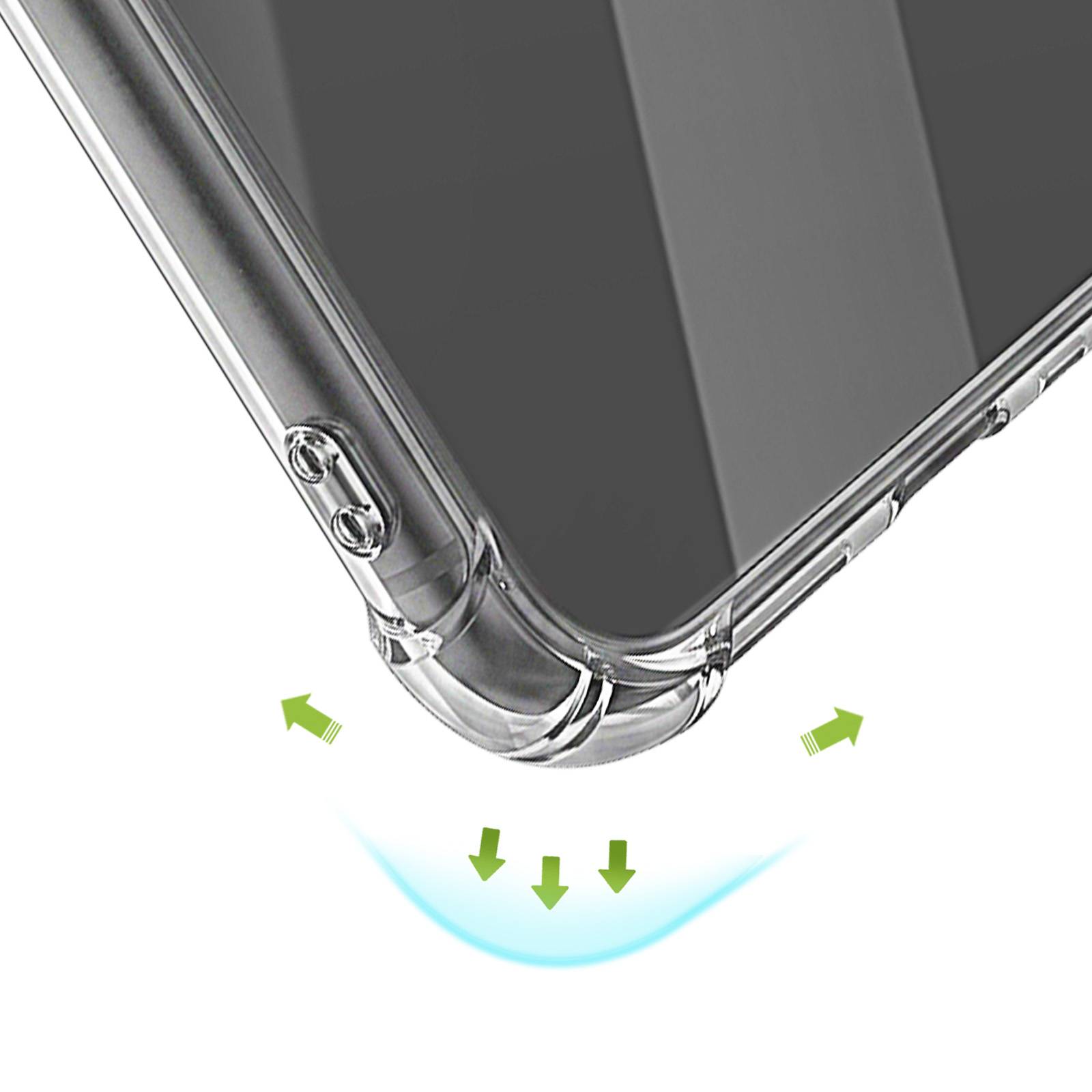 Coque pour iPhone 14 en Silicone Souple Antichoc avec Coins Renforcés-2