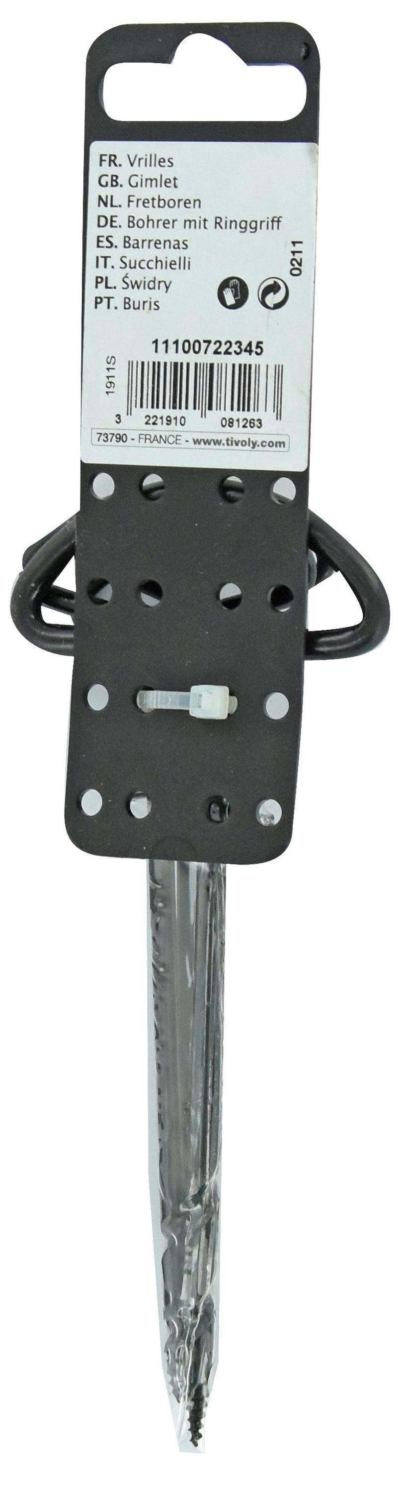 Tivoly – Lot de 4 vrilles à bois Ø 2 à 5 mm-2