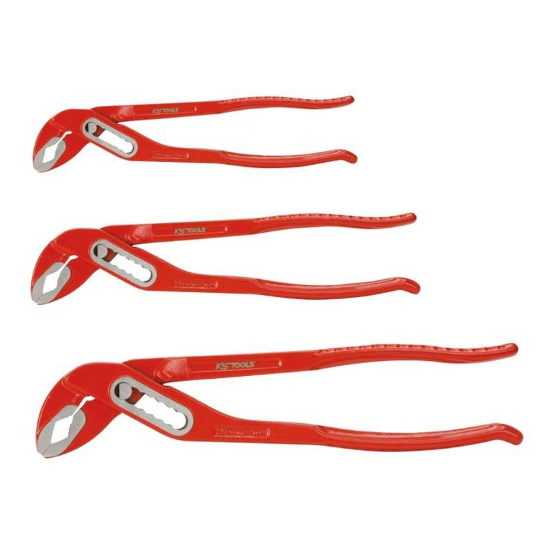 KS Tools - Jeu de 3 pinces multiprises - 7", 10" et 12"-0