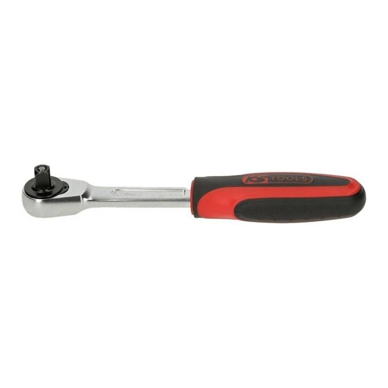KS Tools - Cliquet réversible 72 dents extra-plat ULTIMATE - 1/4’’-2