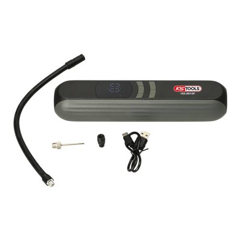 KS Tools - Mini compresseur rechargeable portatif-0