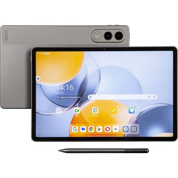 Lenovo Yoga Tab , 28,2 cm (11.1"), 3200 x 2000 pixels, 256 Go, 12 Go, Android 15, Gris