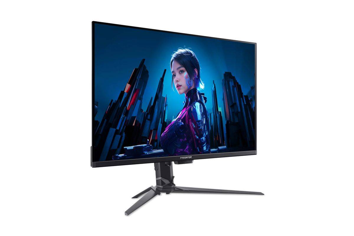 Acer Predator X32 X5 X32X5bmiiphuzx, 80 cm (31.5"), 3840 x 2160 pixels, 4K Ultra HD, QD-OLED, 0,01 ms, Noir-1