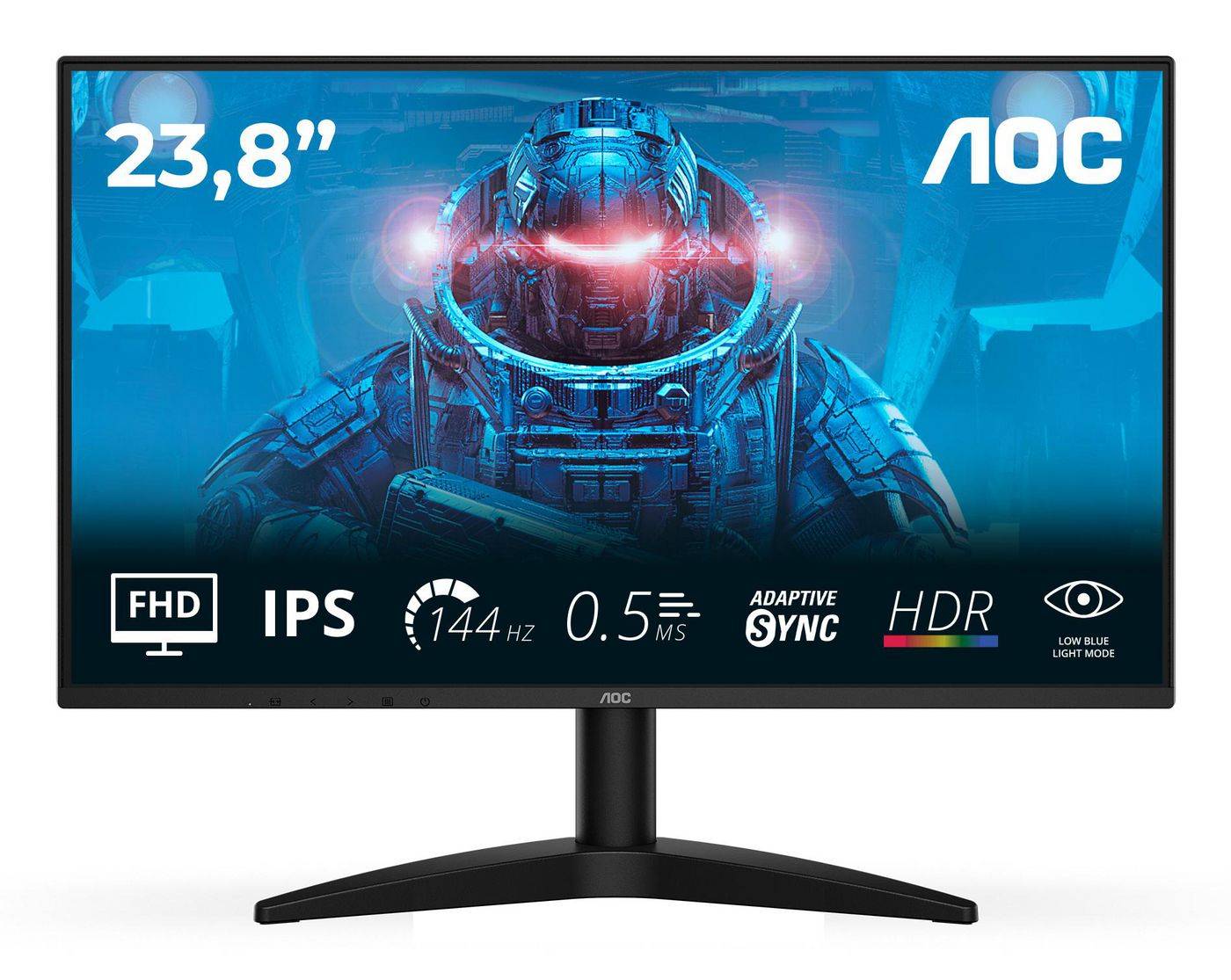 AOC 24B36X Ecran 23.8p FHD 16:9 IPS 144Hz HDMI 1.4DP-0