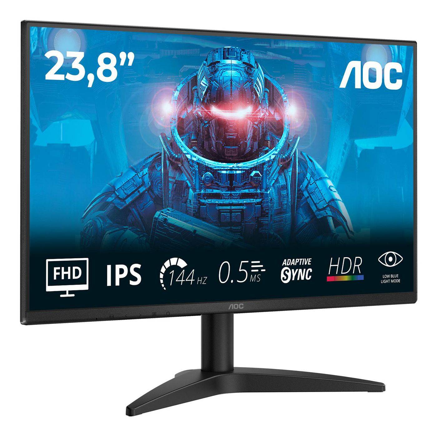 AOC 24B36X Ecran 23.8p FHD 16:9 IPS 144Hz HDMI 1.4DP-2