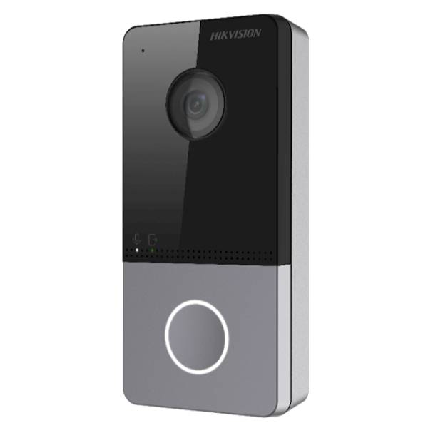 Hikvision DS-KV6113-WPE1(C) Station de porte en plastique pour villa-0