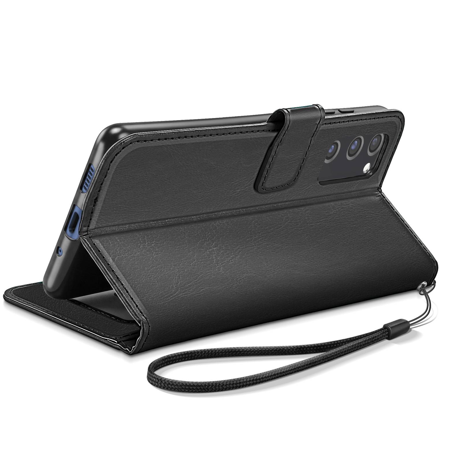 Etui Portefeuille pour Galaxy S20 FE avec Dragonne et Support Vidéo-3