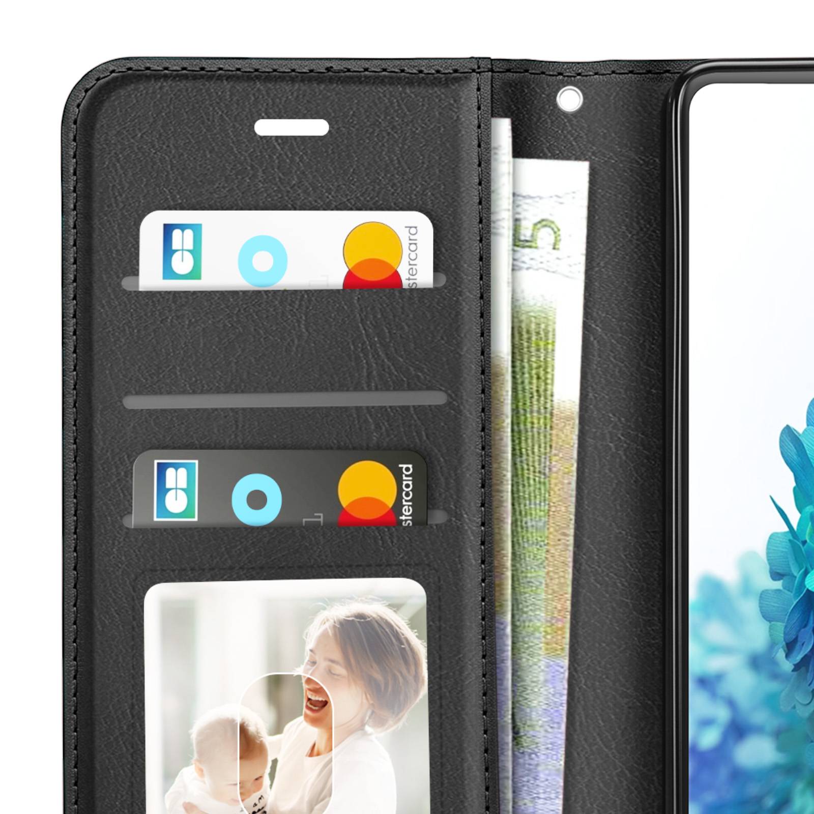 Etui Portefeuille pour Galaxy S20 FE avec Dragonne et Support Vidéo-4
