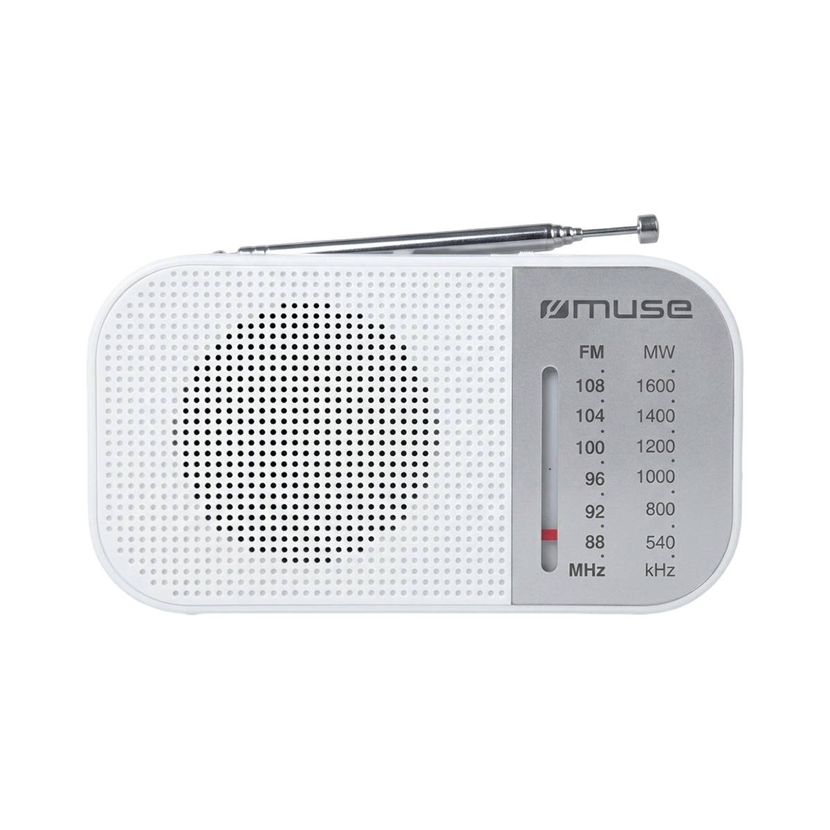 Radio Portable de Poche Analogique FM / MW Muse M-025RW avec Haut-Parleur-1