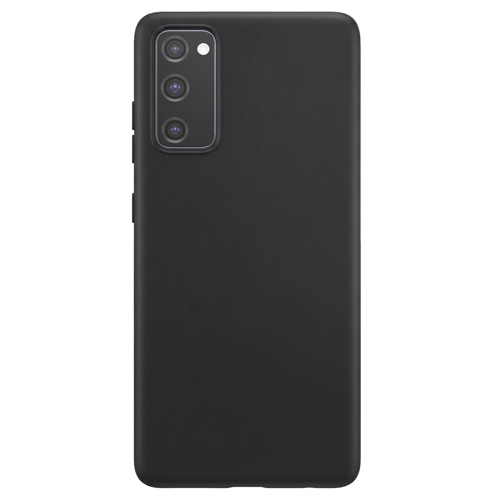 Coque Silicone Souple Samsung Galaxy S20 FE - Mayaxess Noir-1