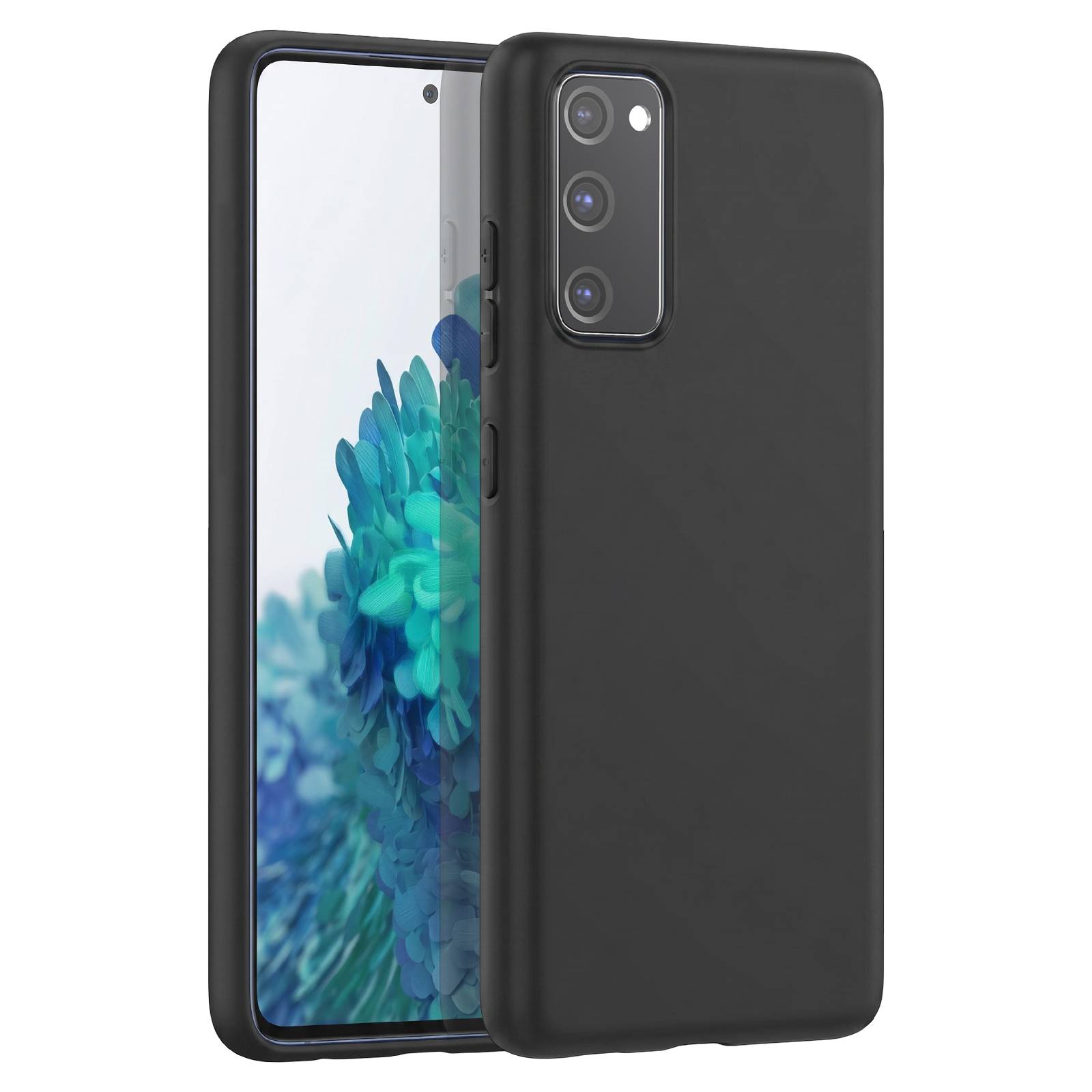 Coque Silicone Souple Samsung Galaxy S20 FE - Mayaxess Noir-0