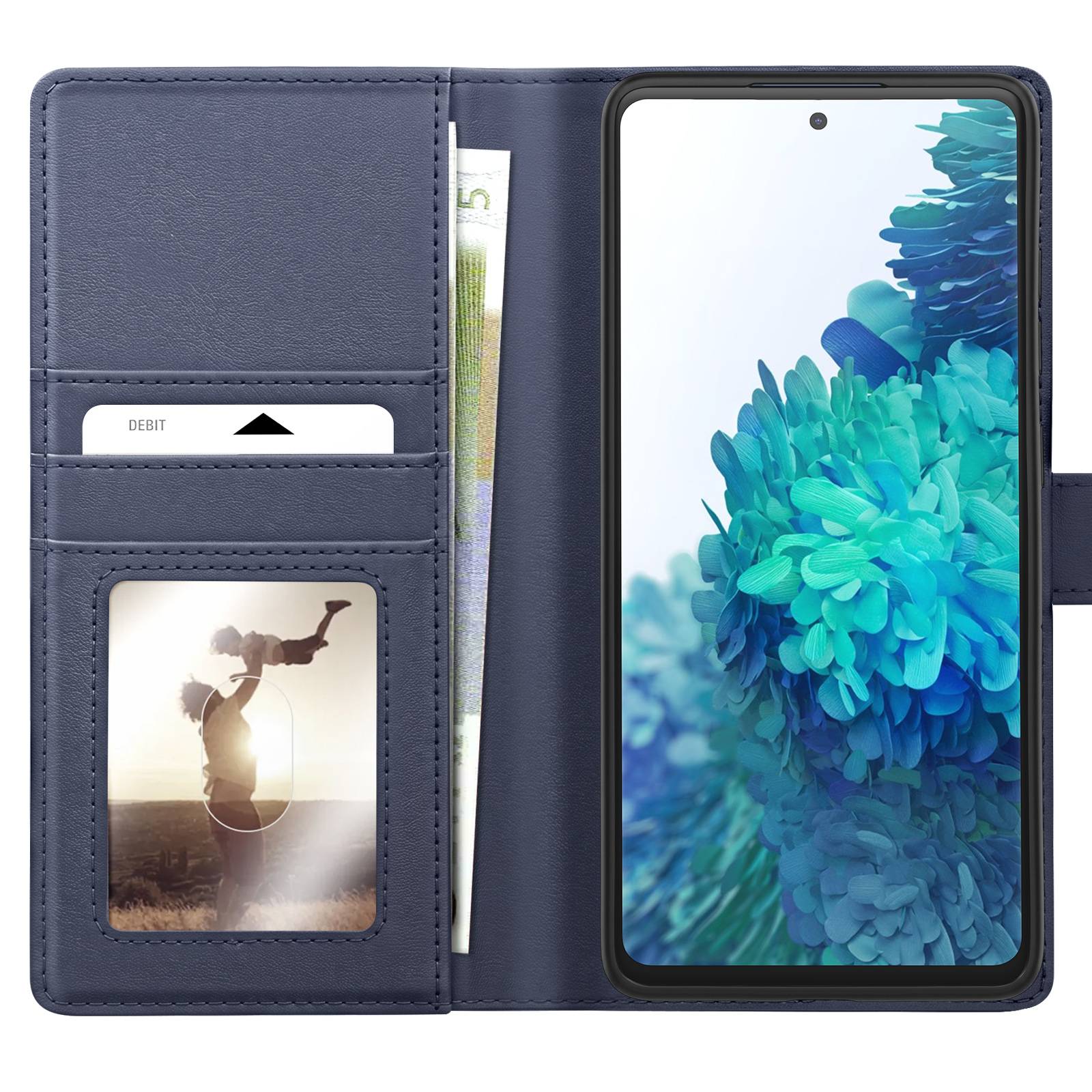 Étui Portefeuille pour Galaxy S20 Protection Anti-RFID avec Coque Détachable-4