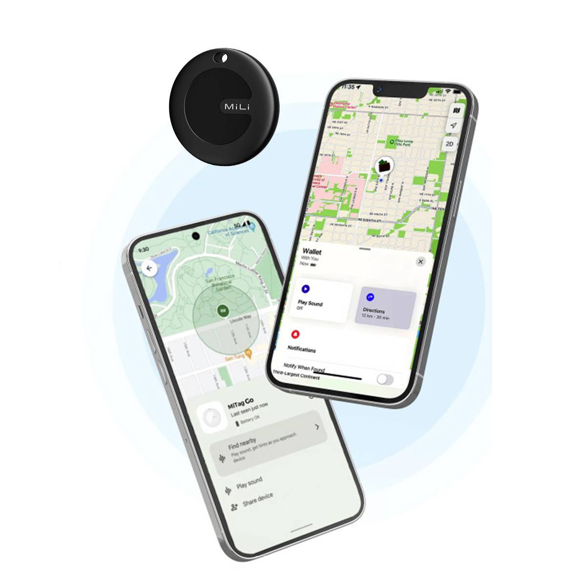 Localisateur d'Objets Bluetooth Anti-perte pour iOS et Android-4