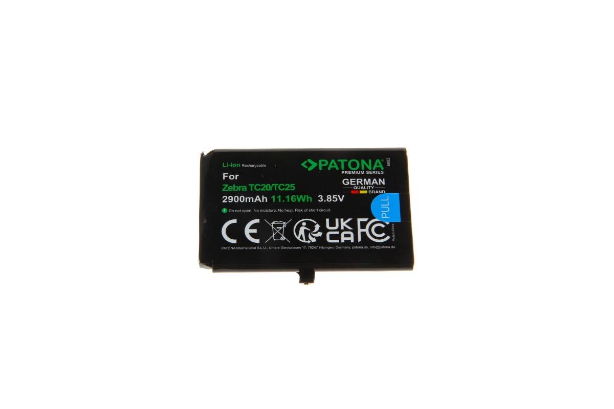 Batterie Li-ion CoPacks compatible avec Zebra TC20 BT-000334-0