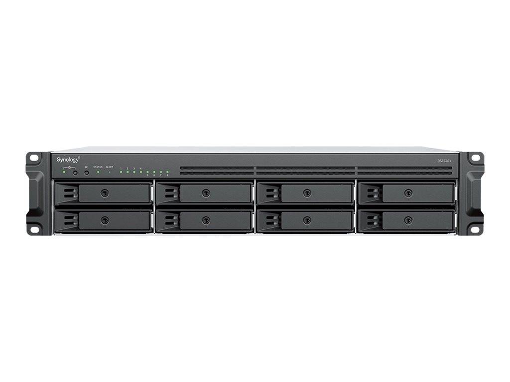 SYNOLOGY 8 Bay 2U AMD Ryzen Embedded V1500B 4Go DDR4 Rack Redundant Power Expandable NAS Server-0