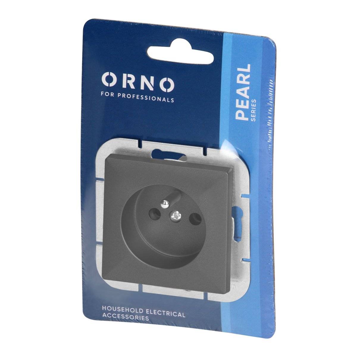 Prise Encastrée 2P+T 16A 250V - Noir - SILAMP-1