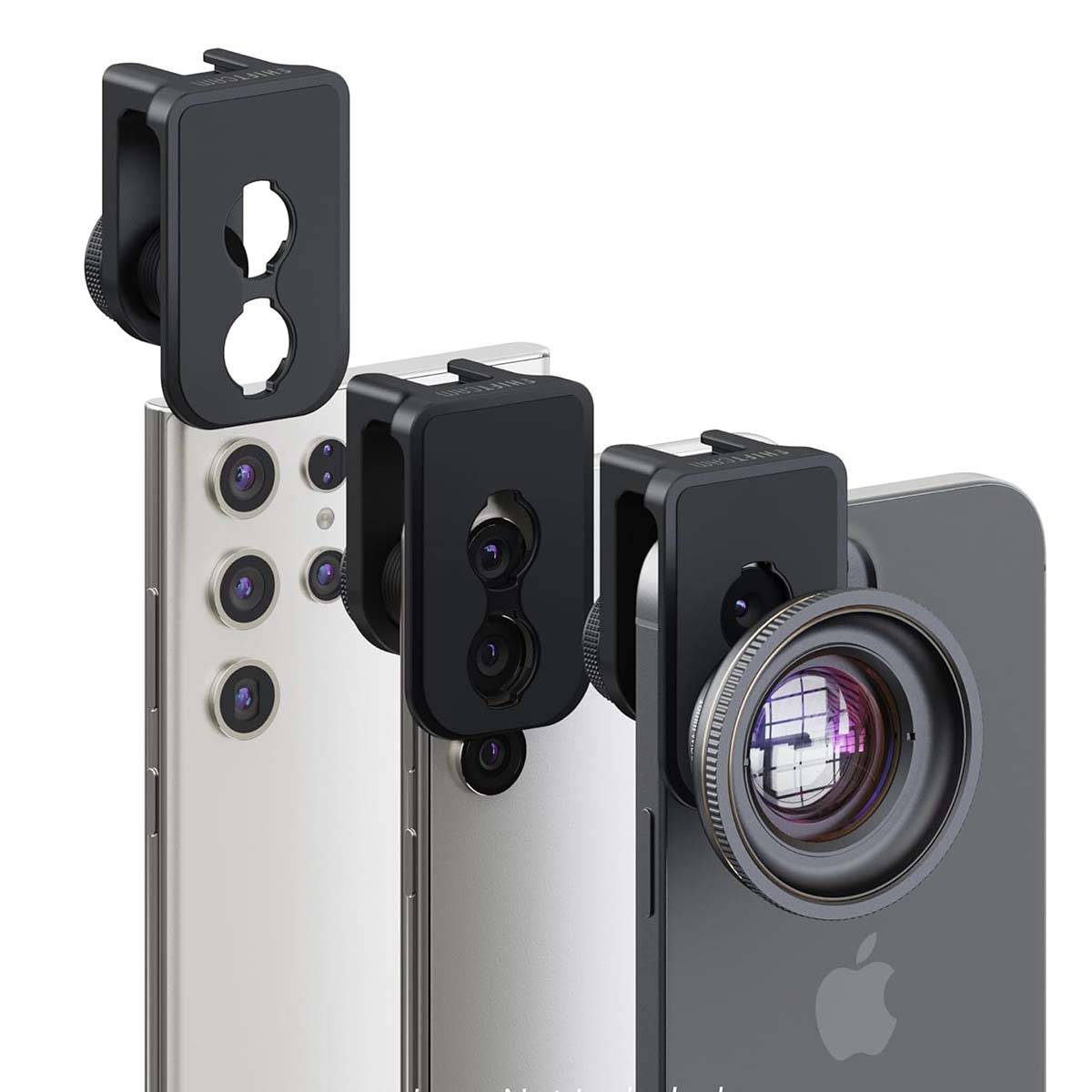 Support Pince d'Objectif Photo pour Smartphone avec Système S.Mount-4