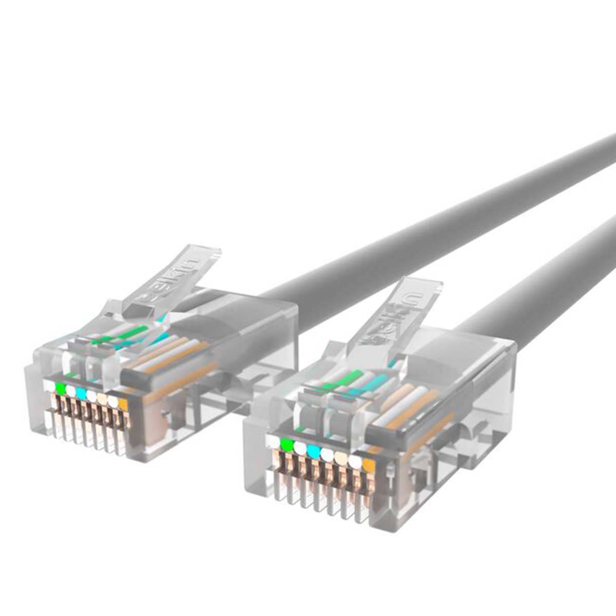 Câble Réseau Ethernet RJ45 Catégorie 6 UTP Haut Débit Longueur 1m-2