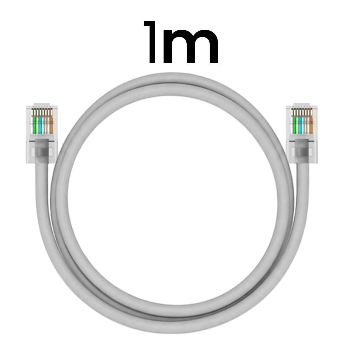 Câble Réseau Ethernet RJ45 Catégorie 6 UTP Haut Débit Longueur 1m-4