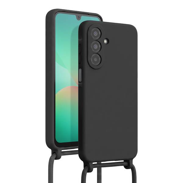 Coque pour Samsung Galaxy A26 en Silicone avec Cordon Tour de Cou