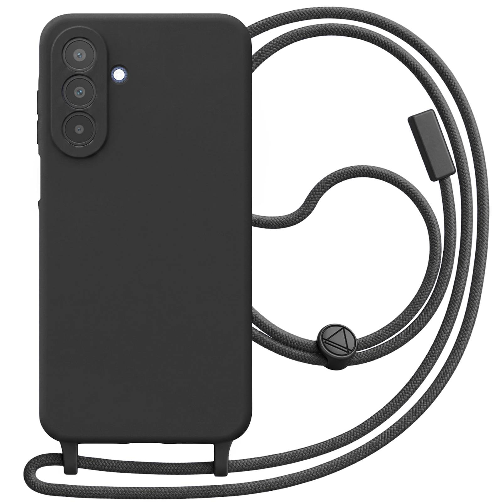 Coque pour Samsung Galaxy A25 5G en Silicone avec Cordon Tour de Cou-1