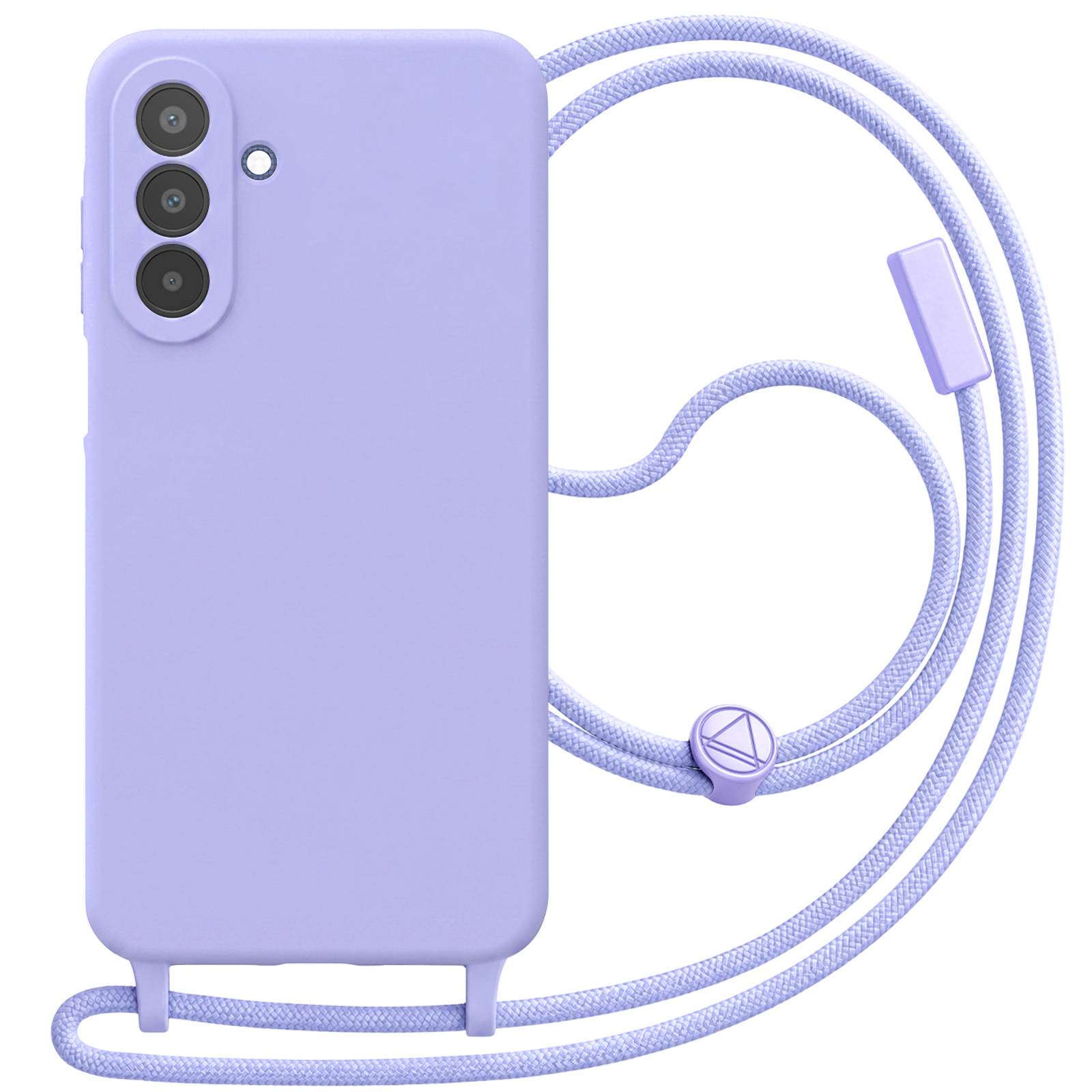 Coque pour Samsung Galaxy A25 5G en Silicone avec Cordon Tour de Cou-1